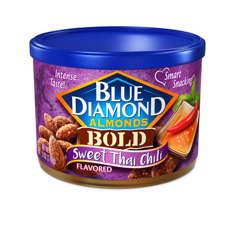 Blue Diamond Almonds Honey Roasted Flavored Snack Nuts, 6 oz, Pack of 1