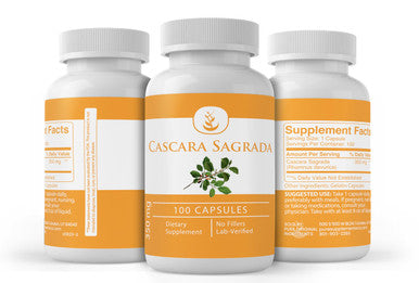 PURE ORIGINAL INGREDIENTS Cascara Sagrada Extract (100 Capsules) Always Pure, No Fillers