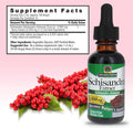 Nature'S Answer Schisandra Berry 1oz Extract | Digestion Function Support | Supports Cognitive Improvement | Natural Stress Reliever | Single Count
