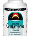 Source Naturals, Glutathione Reduced Complex Sublingual, 50mg, 50 Sublingual