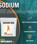 BulkSupplements BHB Powder - BHB Exogenous Ketones Powder - Keto Supplements - BHB Salts Powder - Keto BHB Supplement - Beta Hydroxybutyrate Powder (100 Grams - 3.5 oz)