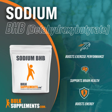 BulkSupplements BHB Powder - BHB Exogenous Ketones Powder - Keto Supplements - BHB Salts Powder - Keto BHB Supplement - Beta Hydroxybutyrate Powder (100 Grams - 3.5 oz)