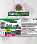 Nature'S Answer Schisandra Berry Extract with Organic Alcohol 1-Fluid Ounce | Digestive Health Support | Promotes Cognitive Improvement | Natural Stress Reliever
