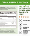 Lukaree (2 Pack) Soursop Graviola Gummies 60 Gummies 2 Pack