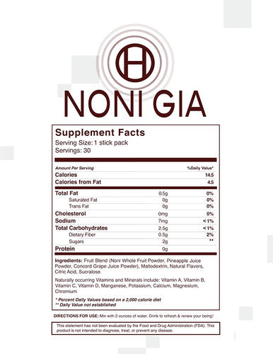Bhip Noni Gia Antioxidant That May Help Support A Healthy Immune System by Michael Wellness