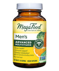 MegaFood Men'S Advanced Multivitamin For Men - Doctor -Formulated - Choline Vitamin B12 Vitamin D Vitamin C & Zinc - Brain Health & Immune Support - Non-Gmo - Vegetarian - 120 Tabs (60 Servings)