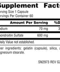 Source Naturals, Chondroitin Sulfate 600mg 60 Count