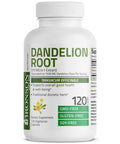 Bronson Dandelion Root High Potency Supplement, Supports Overall Good Health & Well-Being, Traditional Diuretic Herb - Non-Gmo, 120 Vegetarian Capsules