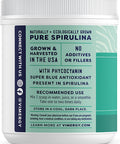 Vimergy Spirulina Powder Concentrated Plant Protein Supports Immune Health & Cardiovascular Function Vegan Kosher Gluten Free 250g