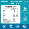 Drfoster Marine Collagen Peptides Powder With Msm + Gc Multi Type 50 Servings