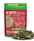Sincerely Nuts - Raw Unsalted Shelled Pepitas Pumpkin Seeds | Healthy Antioxidant All Natural Snack Food or Toppings | Vegan, Kosher, Gluten Free Food | High in Protein | Bulk 5lb. Bag