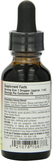 Full Spectrum Turmeric Extract by Planetary Ayurvedics, Support for Antioxidant and Healthy Inflammation Response, 1 Fluid Oz