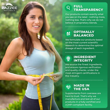 Zazzee White Kidney Bean 10:1 Extract, 18,000 Mg Strength, 200 Vegan Capsules, Over 2 Month Supply, Standardized And Concentrated