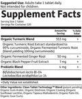 Garden of Life Organics Extra Strength Turmeric Inflammatory Response 120 Tablets-100Mg Curcumin (95% Curcuminoids) Black Pepper Probiotics Organic Non-Gmo Vegan Gluten Free Herbal Supplement