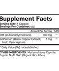 Nutrivein DIM Supplement 400mg Diindolylmethane Plus Bioperine - Maintain Hormone Balance with Estrogen for Menopause and Middle Age - Supports Acne and PCOS Treatment Men & Women