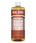 Dr. Bronner's Magic Soaps Pure-Castile Soap 18-in-1 Hemp Eucalyptus 32-Ounce