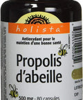 Holista Bee Propolis, Capsule 500 mg 80 Count