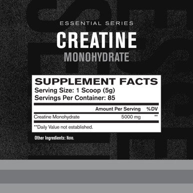 Creatine Monohydrate Powder 5g Premium Creatine Supplement for Muscle Growth Increased Strength Enhanced Energy Output and Improved Athletic Performance 85 Servings Unflavored