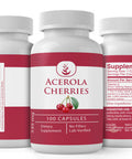 PURE ORIGINAL INGREDIENTS Acerola Cherry, (100 Capsules) Always Pure, No Additives Or Fillers, Lab Verified