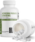 Bronson Korean Panax Ginseng Supports Energy, Endurance & Vitality + Memory And Mental Performance, 120 Capsules