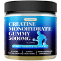 BSSTABBON Creatine Monohydrate Gummies 5000Mg With L-Taurine And Vitamine B12 Per Serving 60 Count