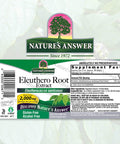 Nature'S Answer Alcohol- Eleuthero Root 2000 mg 2oz Extract | Supports Overall Wellness | Vegan Non-GMO Gluten Kosher | Single Count