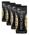 Wonderful Pistachios In Shell, Lightly Salted Nuts, 16 Ounce Resealable Bag | Protein Snacks, Gluten Free, Healthy Food, Work, School, Office Snacks, Airplane Travel Snacks