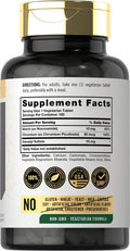 Vanadyl Sulfate 10Mg 180 Tablet Capsules With Chromium Picolinate Vegetarian Non-Gmo Gluten Free Supplement By Carlyle