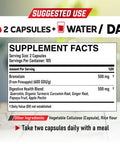 Dedicad 6In1 Bromelain 500Mg Supplement - 1000Mg Per Serving - 210 Capsules With Digestive Health Blend As Quercetin, Ginger