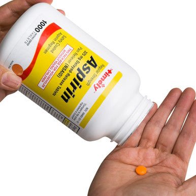 TIME-CAP LABS, INC. Timely Regular Strength Aspirin 325Mg - 1000 Enteric Coated Tablets - Compare To The Active Ingredient In Ecotrin - Pain Reliever For Minor Aches And Pains, Fever Reducer - Made In Usa