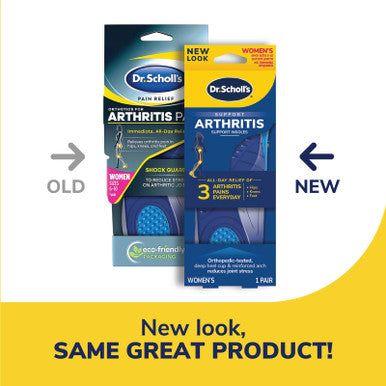 Dr. Scholl's Arthritis Support Insoles, Women, 1 Pair - Size 6-10