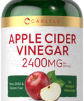 Carlyle Apple Cider Vinegar Capsules | 2400Mg | 240 Count | Non-Gmo, Gluten Free Supplement