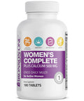 Bronson ONE Daily Womens Complete Multivitamin Multimineral Once-Daily Multi for Active Women, 180 Tablets