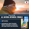 AFC Japan Prostate Sensei Supreme Clinical Strength Saw Palmetto with >85% Fatty s & Active Sterols for Prostate Health, Reduce Frequent Urination, Better Bladder Emptying, 60-Day Supply
