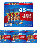 PLANTERS Variety Pack, Salted Cashews, Salted Peanuts & Honey Roasted Peanuts, On-the-Go Nut Snacks, Individually Packed Snacks, Mixed Nuts, Kosher, (36 Count)