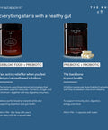 The Nue Co. DEBLOAT Food PREBIOTIC Latte Powder Gut Health and Digestion Instant Bloating Relief Tumeric Ginger Cinnamon with Digestive Enzymes Vegan GlutenFree SugarFree