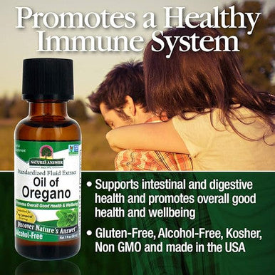 Nature's Answer Oil Of Oregano Leaf Alcohol Free 1 oz