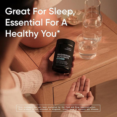 Sports ResearchÃ‚Â® Magnesium Glycinate - Supports Restful Sleep & Enzymatic Processes - 160 mg Chelated Magnesium - Vegan Capsule - 180 Count