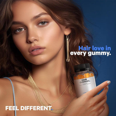 Codeage Hair Gummies Biotin 5000 mcg Sugar Growth Gummy Vitamins A C B6 B12 D3 Zinc Inositol Supplement Women & Men Pantothenic Folic Acid Nails Skin Strawberry Coconut Flavor 60 ct