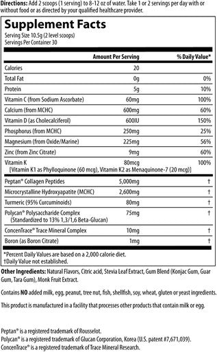 MRM Bone Maximizer with Collagen, 0.69 Pound