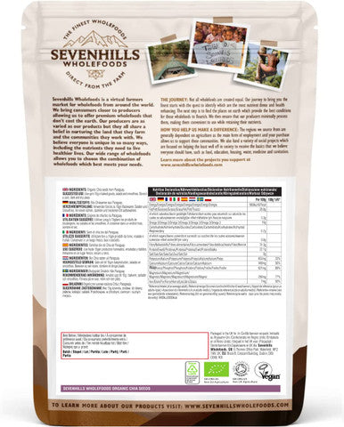 Sevenhills Wholefoods Organic Chia Seeds 2kg