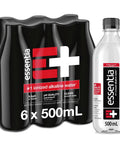Essentia Water LLC, Ionized Alkaline Bottled Water; 99.9% Pure, Infused with Electrolytes, 9.5 pH or Higher a Clean, Smooth Taste, 20 Fl Oz (Pack of 24)