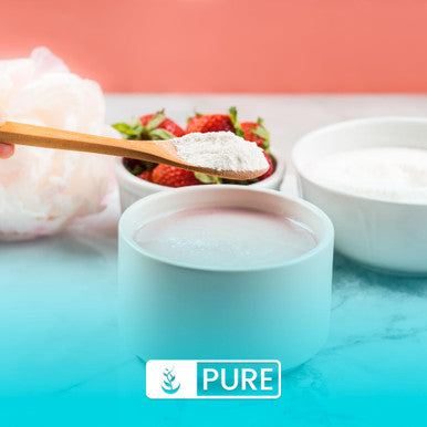 PURE ORIGINAL INGREDIENTS Marine Collagen Powder (1 Lb) Natural & Unflavored, Protein Peptides, Resealable Bag