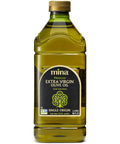 Mina Moroccan Olive Oil Extra Virgin 68 Fl Oz, New Harvest, Polyphenol Rich Olive Oil, Single Origin Extra Virgin Olive Oil, Cold Extraction, Less than 0.2% Acidity, 2 L