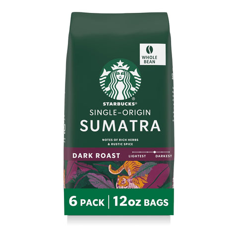 Starbucks Whole Bean Coffee, Dark Roast Coffee, French Roast, 100% Arabica, 1 bag (28 oz)