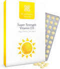 Healthspan Super Strength Vitamin D3 (60 Tablets) | Immune Health | Bone, Teeth & Muscle Health | Contains 1,000iu of Natural Source Vitamin D3 in Each Tablet | Vegetarian