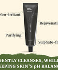 Masaroo Organic Face Wash: Hydrating Foaming Cleanser - Aloe Vera Cleanser With Vitamin C E - Gentle Face Wash For Sensitive Skin & All Skins - Anti Aging Daily Facial Wash - 125g