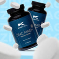 Kinetica Sports Zinc Mag+ | 420mg Magnesium 16.5mg Zinc 193 g Selenium & 4.8mg Vitamin B6/Serve 30 Servings/90 Capsule Pack | 3 Capsules/Day| Scientifically Formulated Blend| Promotes Healthy Sleep
