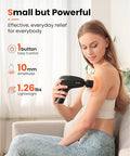Bob And Brad Massage Gun, Uni Mini Massage Gun Deep Tissue Muscle Massage Gun, 10Mm Amplitude Professional Handheld Percussion Massage Gun, Gifts For Women Men Mom Dad, Fsa And Hsa Eligible