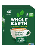 Whole Earth Sweetener Co. Stevia & Monk Fruit Sweetener, Erythritol Sweetener, Stevia Packets, Sugar Substitute, Natural Sweetener, 400 Count